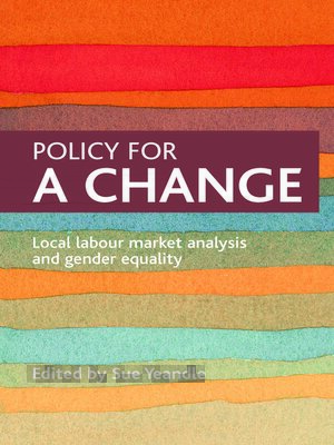 cover image of Policy for a change
